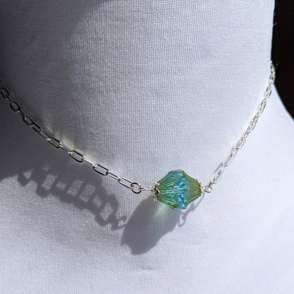 Sterling/Crystal Replica Lana Lang Necklace - Picture 3 of 6